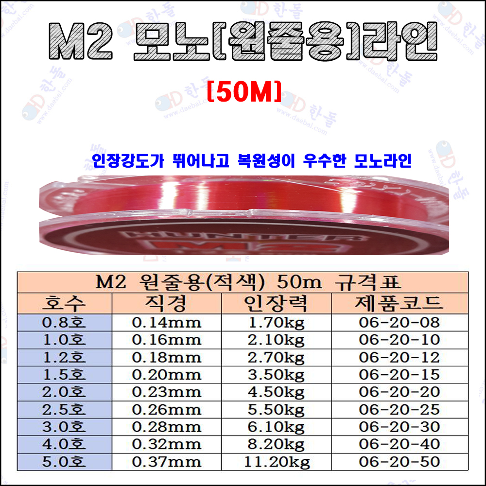 M2 모노라인 50m