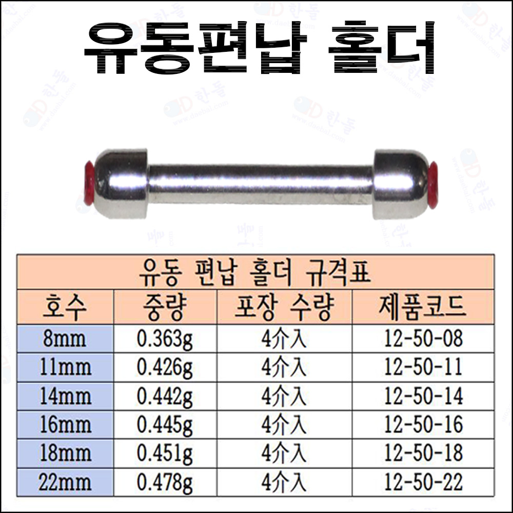 유동 편납홀더 소포장