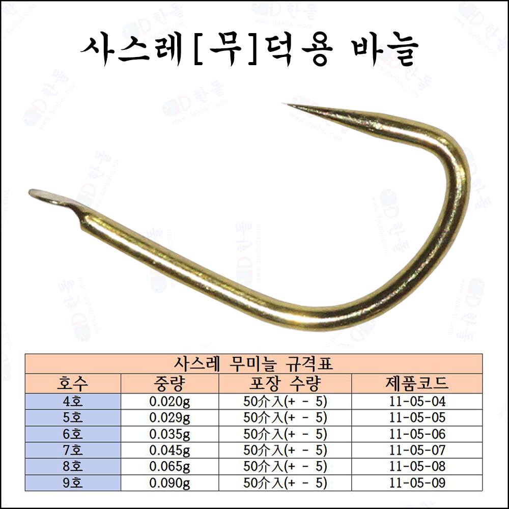 사수레 무미늘 덕용